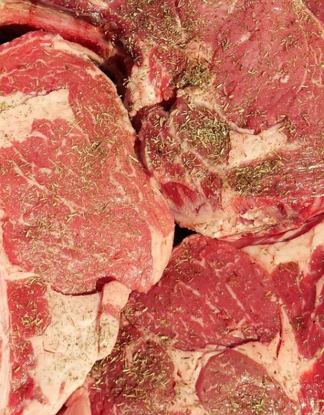 meat, entrecote, food, eat, power, red meat
